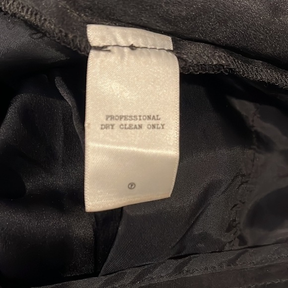 Rag & Bone 100% Silk Shorts Black Women’s Size 12 - Picture 6 of 9